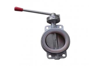 法蘭對(dui)夾軟密封蝶閥