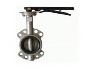 手動(dong)對夾蝶閥