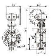 法蘭蝶(dié)閥 法蘭蝶閥