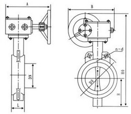 雙法蘭對(duì)夾軟密封蝶(die)閥 雙法蘭對(duì)夾軟密封蝶(die)閥