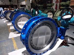 電動三偏(pian)心硬密封(feng)蝶閥